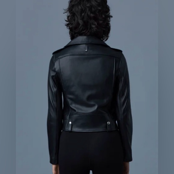 Baya Leather Biker Jacket - Picture 6 of 6